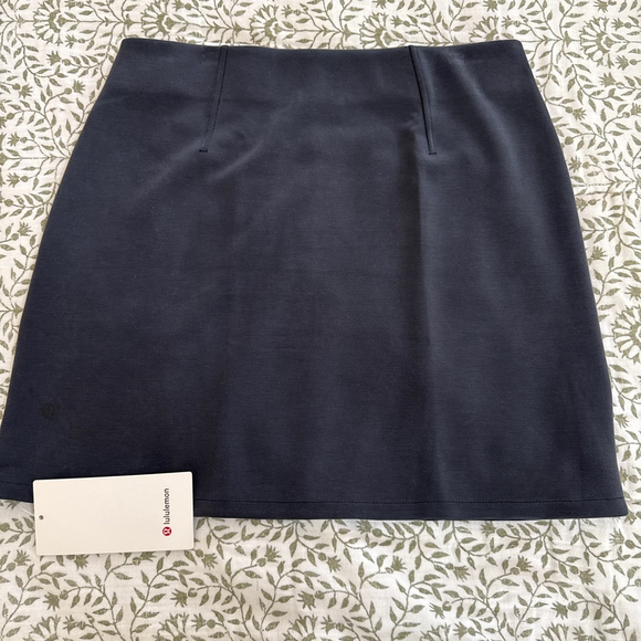 Lululemon Dresses & Skirts - Women's Lululemon Gray Softstreme High-Rise Mini Skirt M
